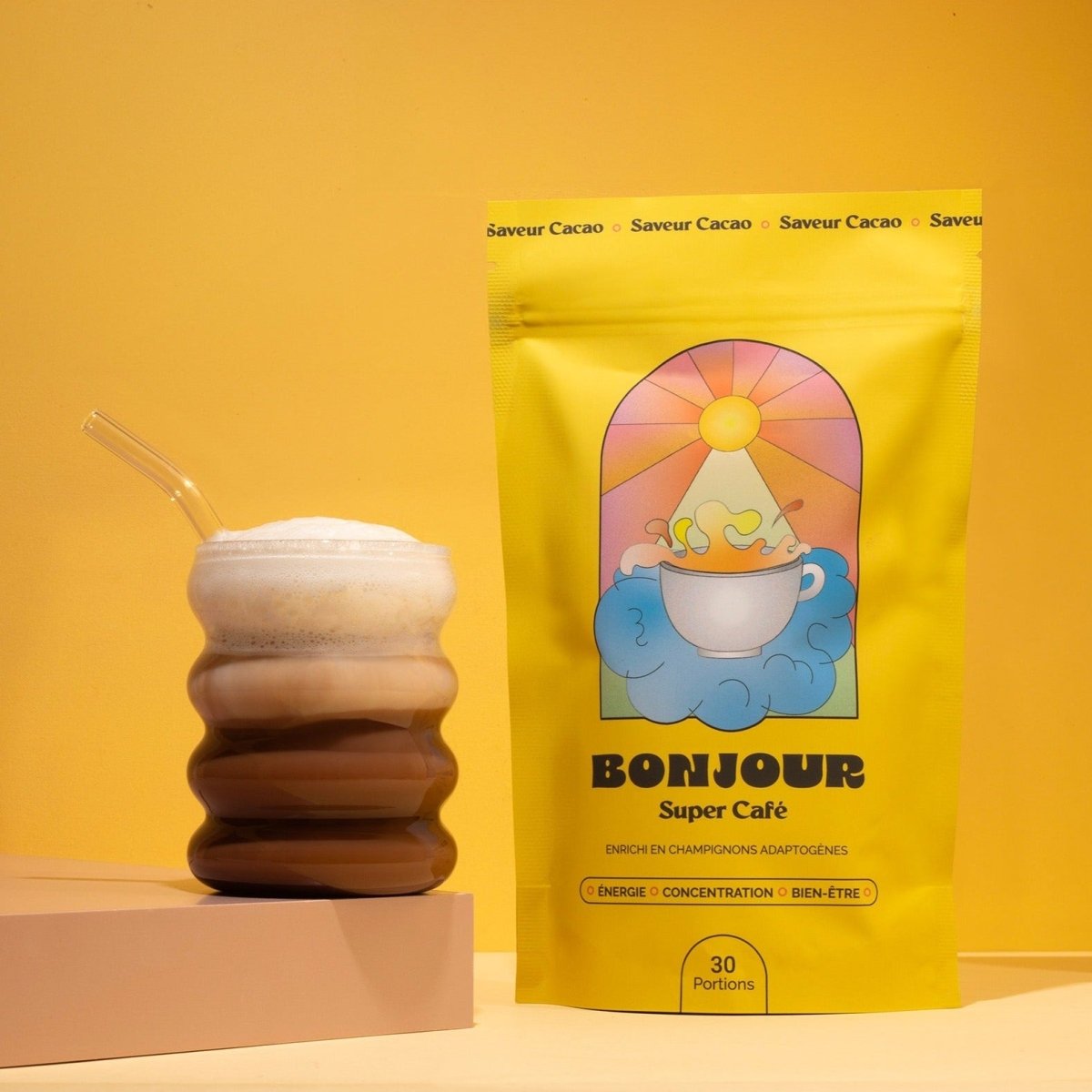 Saveur Cacao Decaf 90 tasses - Bonjour